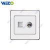 C73 SATELLITE SOCKET/SATELLITE+TEL SOCKET/SATELLITE+TV SOCKET Wall Switch Switch Wall Switch Socket Factory Simple Atmosphere Made In China 4 Gang 4 Wire 