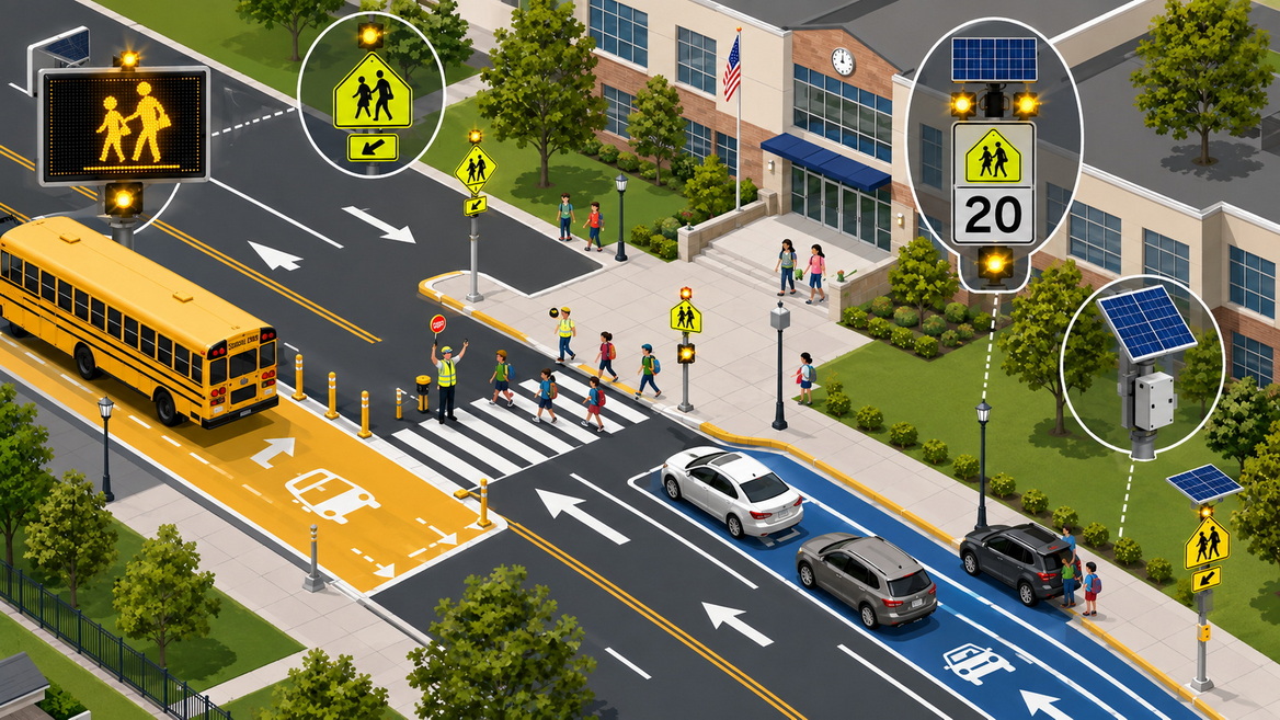 Smart School Zone Traffic Management