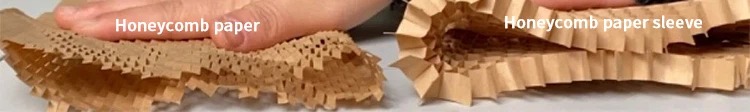 Estructura 2D de papel alveolar VS estructura 3D