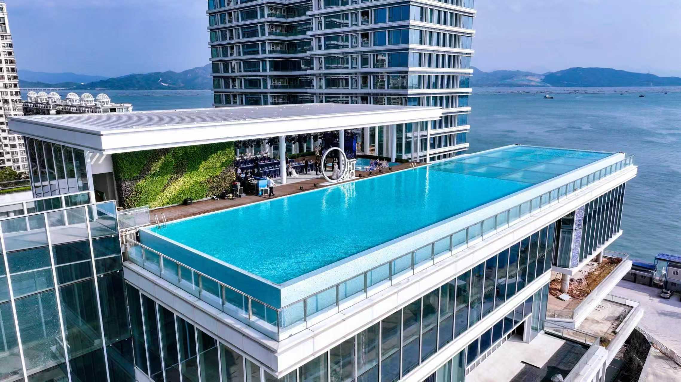 수영장용 아크릴 패널 - LEYU