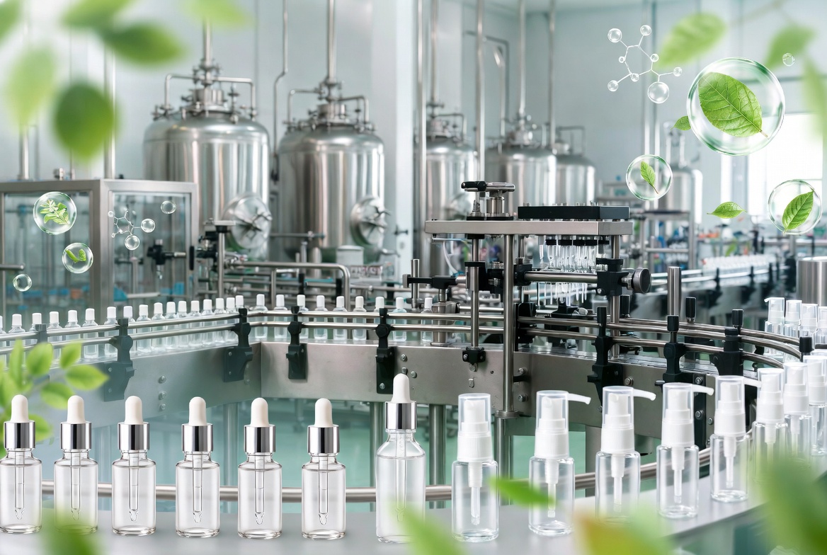 OEM ODM Anti Pollution Skincare Production Line