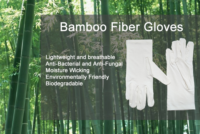 Environment-friendly Bamboo Fiber Gloves