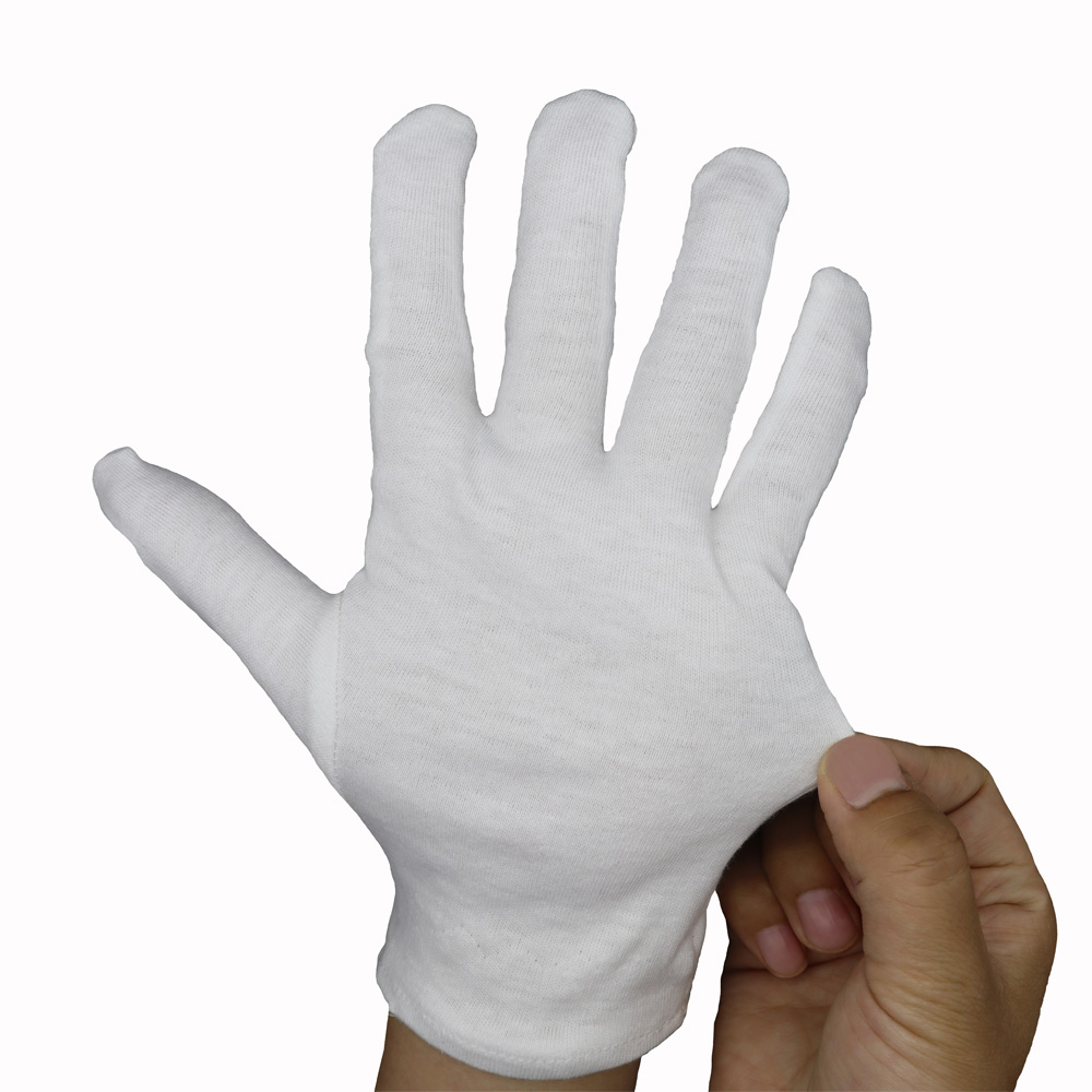 100% White Cotton Multi-Purpose Eczema Moisturizing Gloves