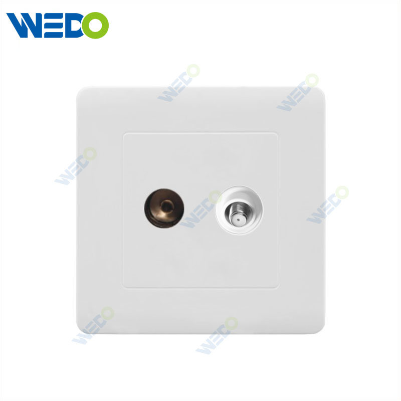 C50 PC Satellite+ TV Socket Electrical Sockets Customized Factory Wall Switch
