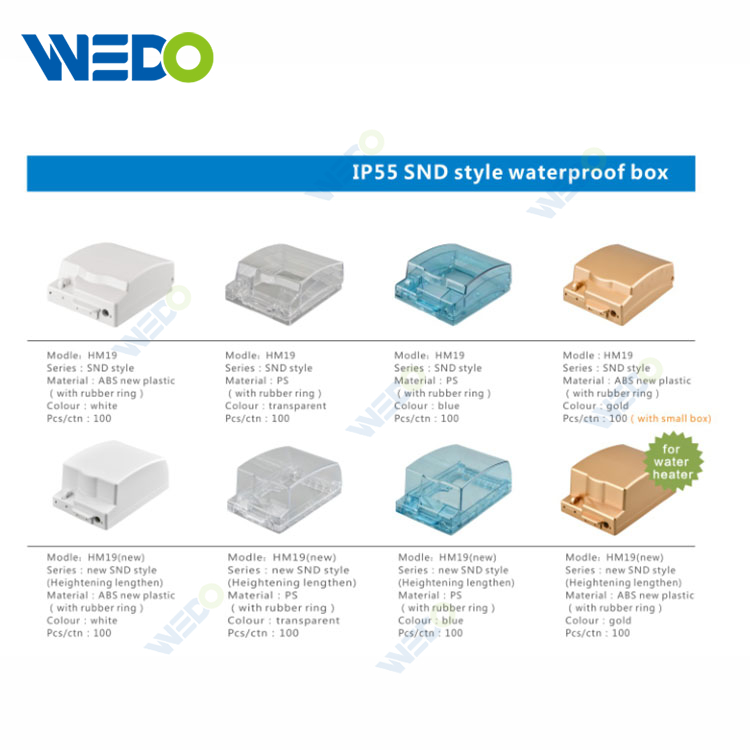 Electrical IP55 Water Proof Junction Box 