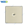 C90 Wenzhou Factory New Design Acrylic Home Lighting Electrical Wall Switches PC Material Cover with IEC Report SASO Satellite/satellite +TEL/satellite +COMPUTER/satellite +TV