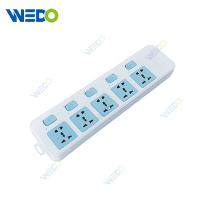 Manufacturer's Customized Common Socket Multi Switch Blue Button 