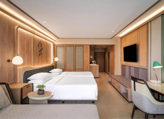 Muebles de habitaci&oacute;n hechos a medida del Dusit Thani Krabi Beach Resort suministrados por Tongda Hospitality