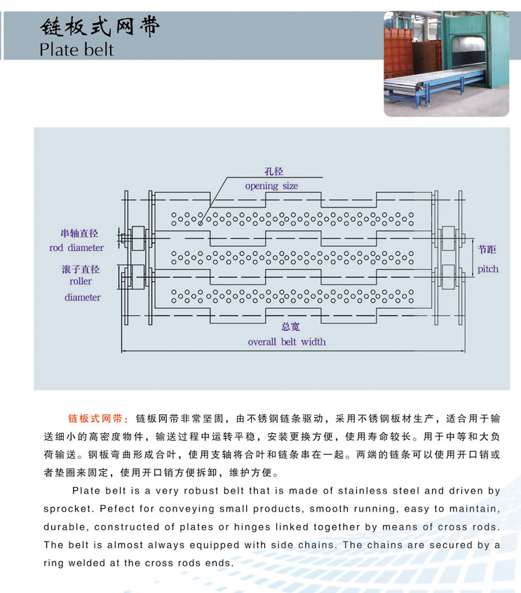 plate belt