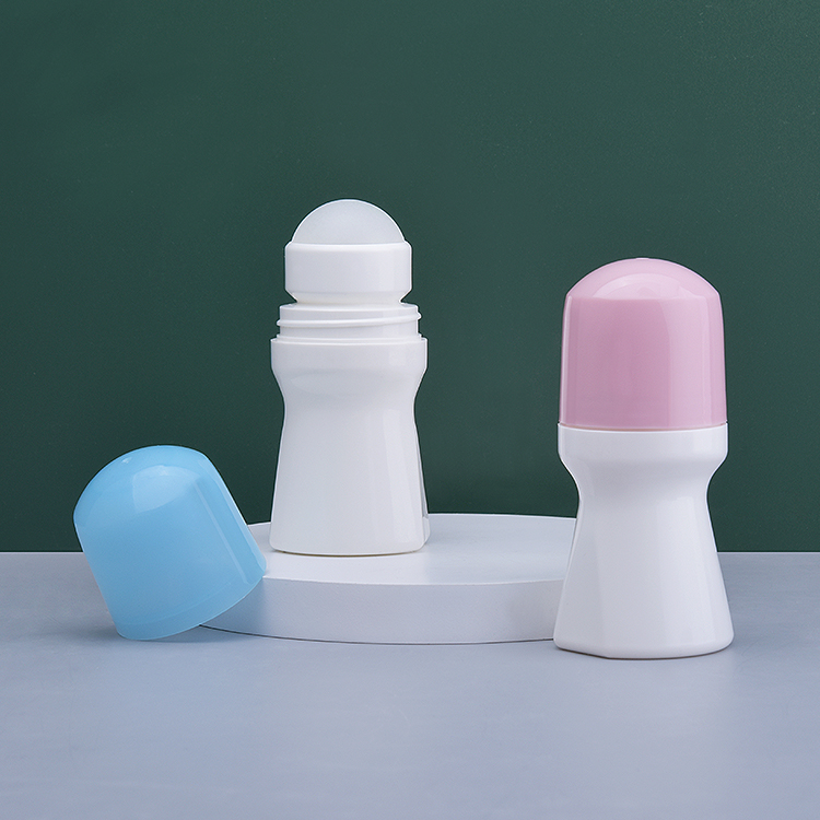 Rollo de plástico PP de color personalizado en botella de 75 ml