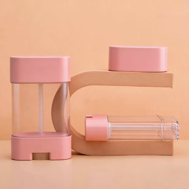 Tubo de barra desodorante cuadrado con relleno inferior, 70g, 108g