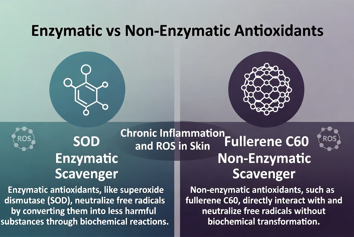 Enzymatic Versus Non Enzymatic Antioxidants