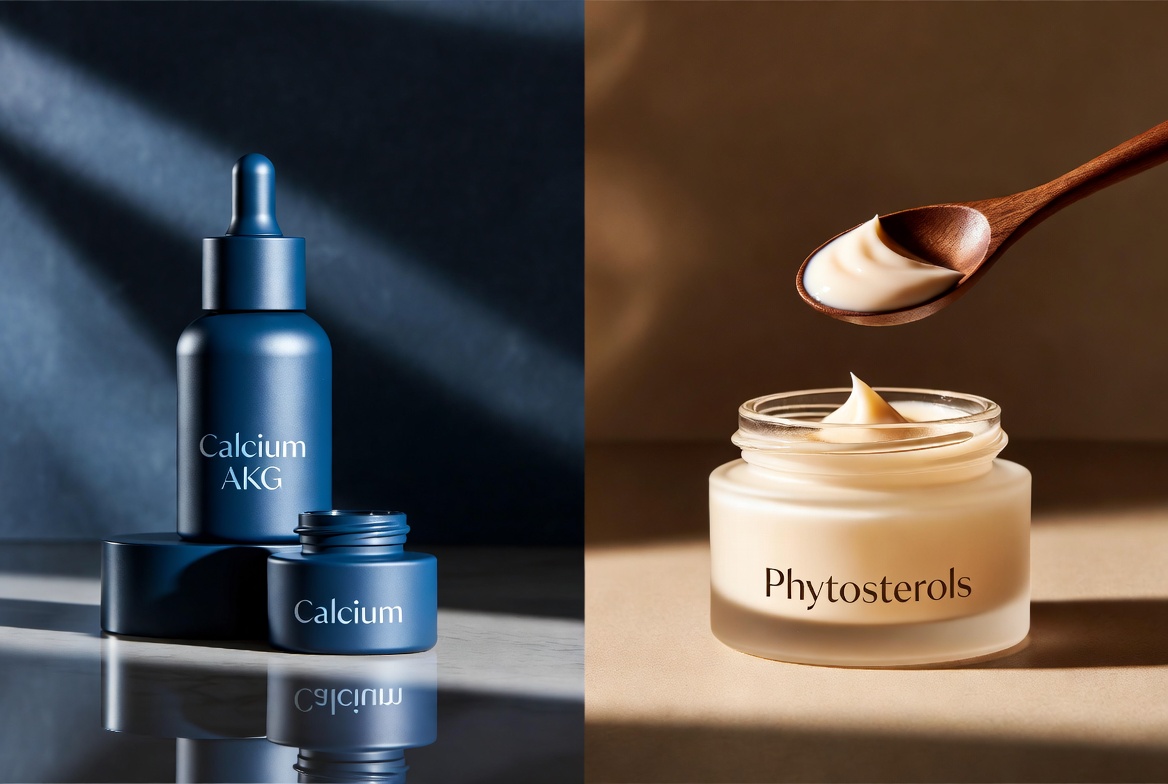 Calcium AKG And Phytosterols Comparison