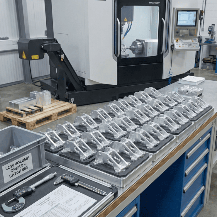 Usinage CNC &agrave; faible volume