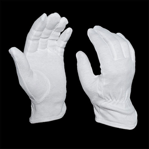 Large Driver Waiter Non-slip Soft Cotton Gloves