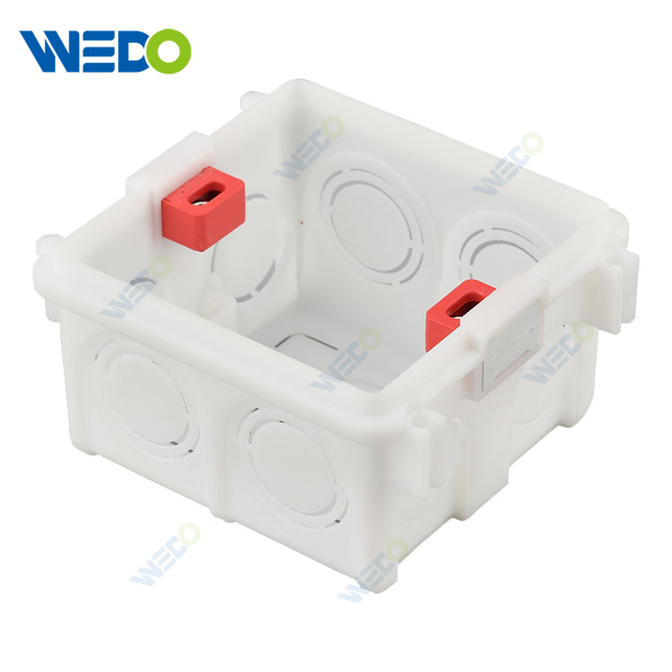 Three Colors Hign Quantily 86 Size Plastic Switch And Socket Box