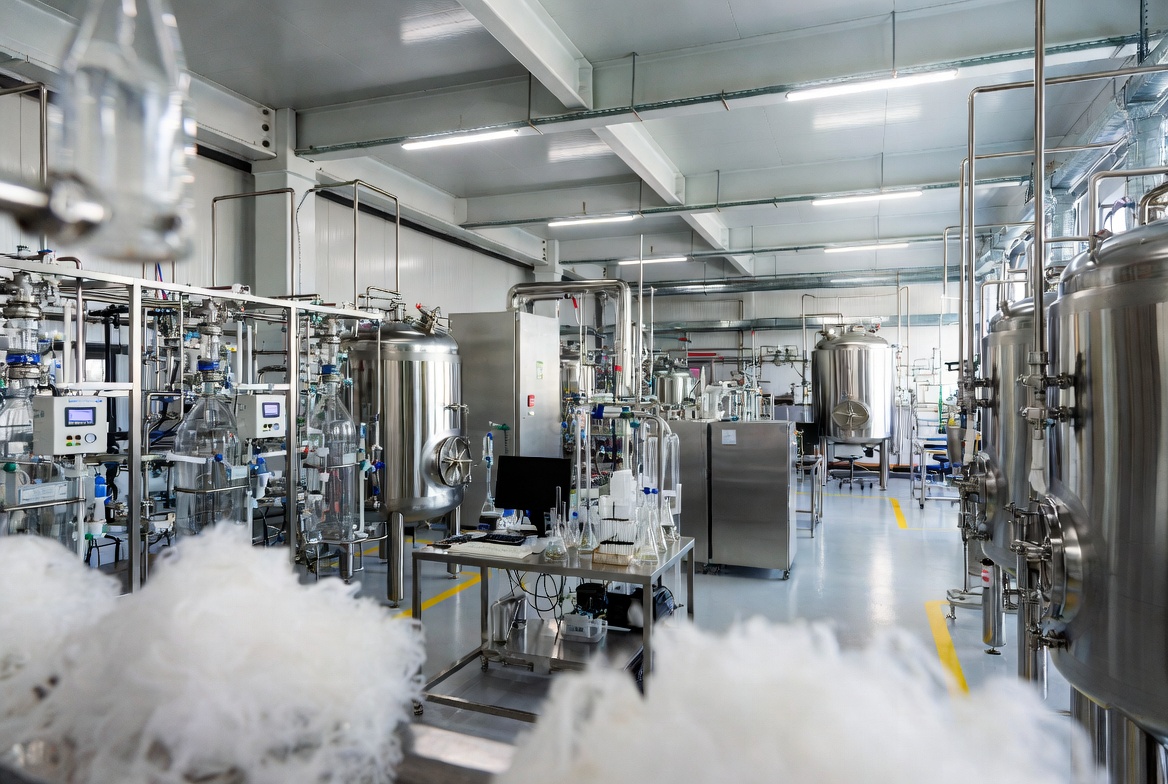 Silk Fermentation Lab China