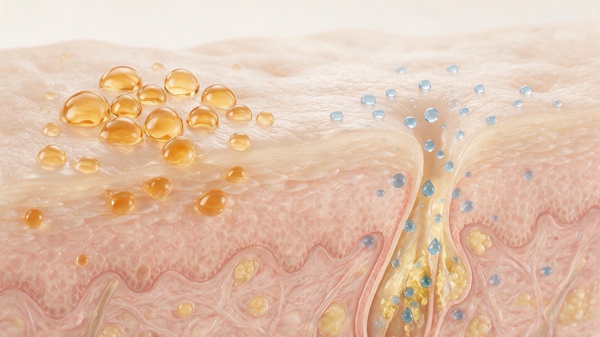 LHA And BHA Skin Layer Comparison