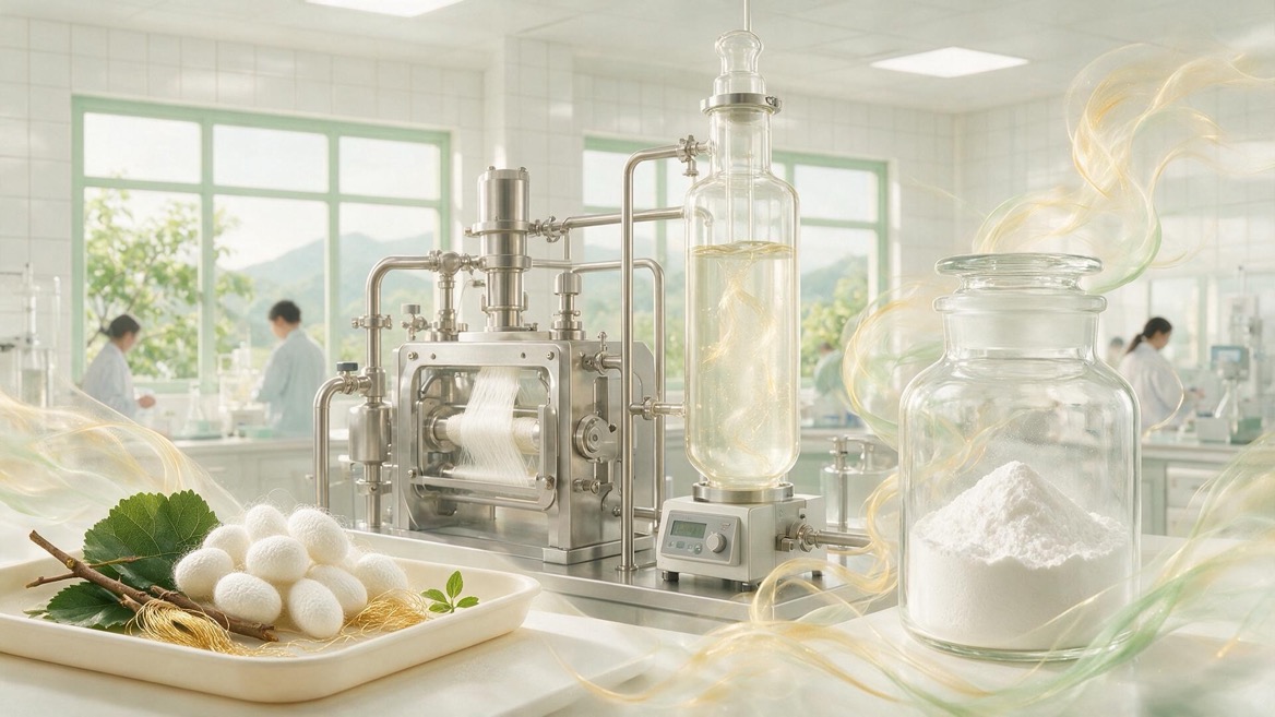 Silk Fibroin Manufacturing Process