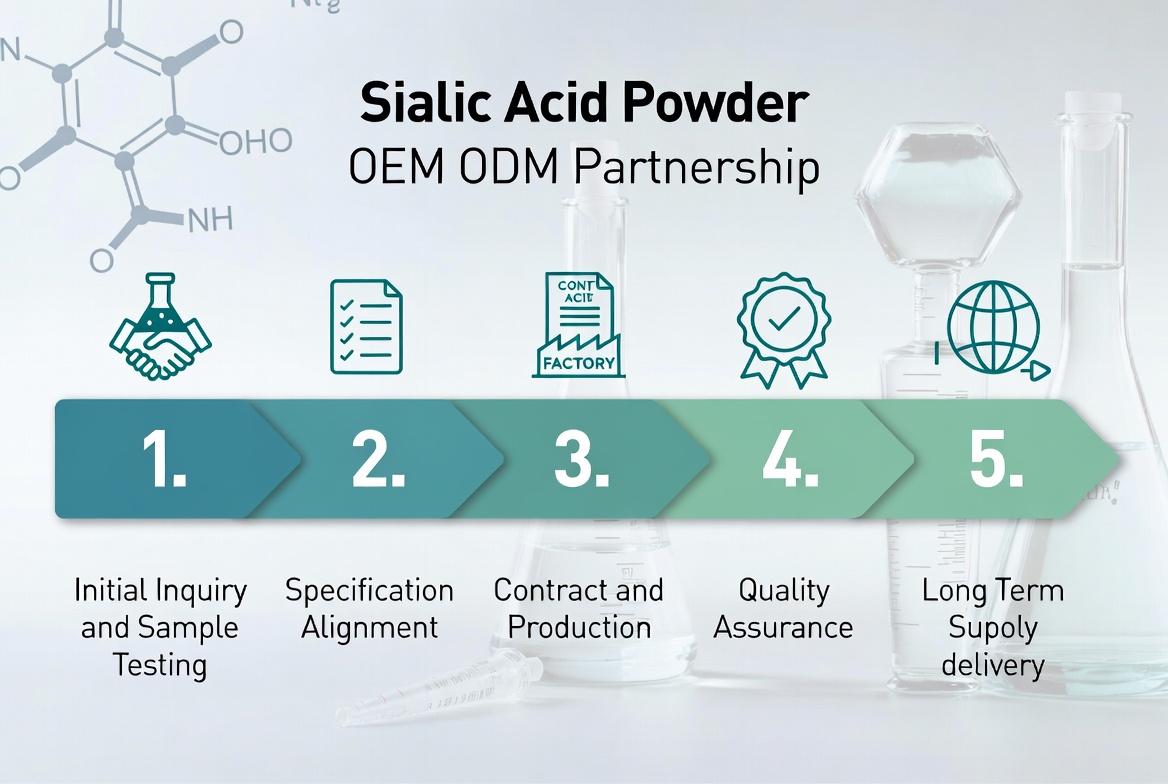 OEM ODM Sialic Acid Partnership Workflow