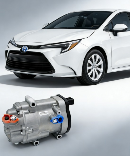 компрессор кондиционера toyota электрический