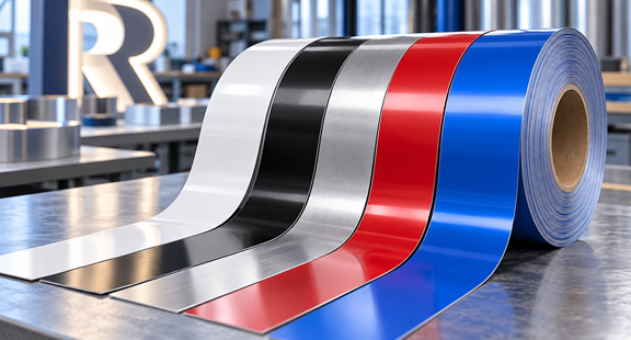 Channel letter aluminum coil