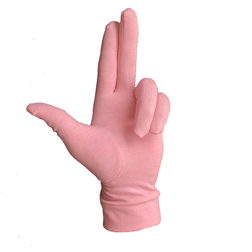 Pink Compression Therapy Support Joint Disease Gloves