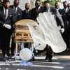 Customized Funeral Pallbearer White Cotton Gloves with Beaded Non-slip in Various Sizes
