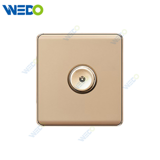 K2-P Series Dimmer Switch Fan Dimmer 500W/1000W 250V Light Electric Wall Switch Socket 86*86cm PC Material with Chrome Frame Home Switches Twist Pattern