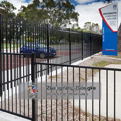 Anti climb perimeter fence high security mesh