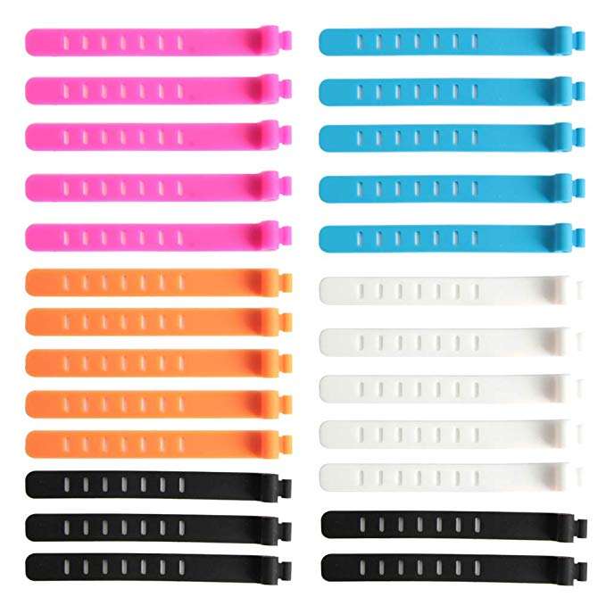 OEM dell'organizzatore della fascetta ferma-cavo del silicone (7).jpg