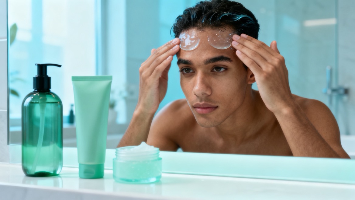 Oily Skin And Scalp Care Routine