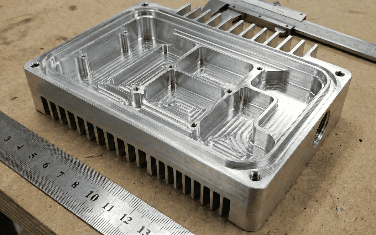 جزء مبيت مصنوع من الألومنيوم مصنوع بدقة للمنتجات الإلكترونية الصناعية