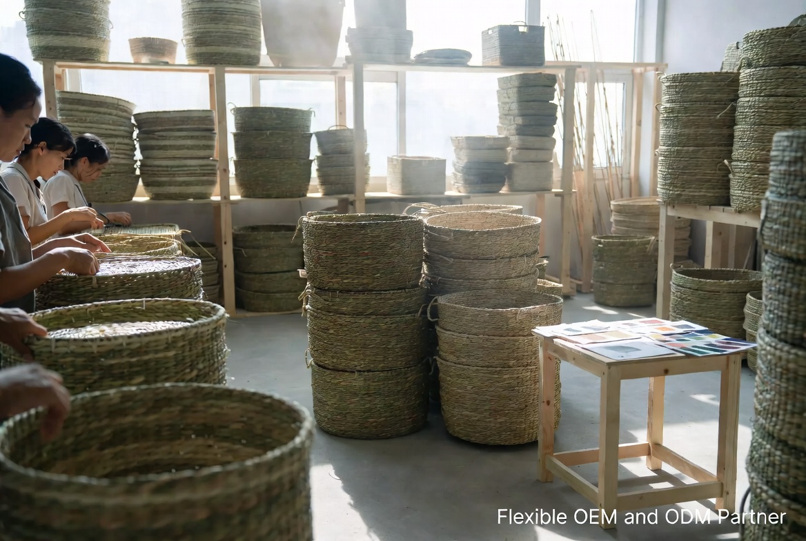 HNL Seagrass Basket OEM Partner Profile HNL Seagrass Basket OEM İş Ortağı Profili