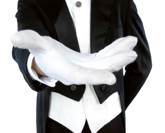 Dustproof Coin Jewelry White Inspection Gloves of application