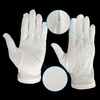 3 Straps White Doorman Parade Gloves by Polyester