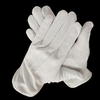 Anti Slip White Cotton Gloves for Funeral 
