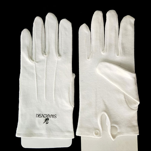 Brand OEM White Gloves for Silver Costume Cleaning
