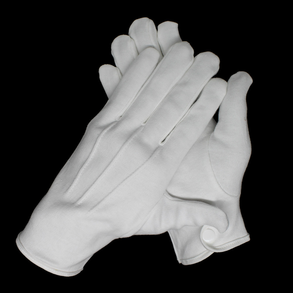 White Cotton Ceremony Glove