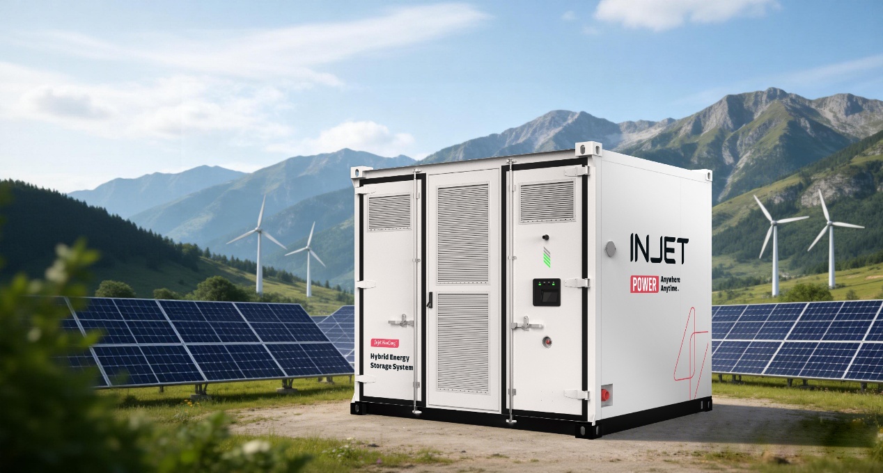 Hybrides Energiespeichersystem f&uuml;r Telekommunikations-Basisstationen