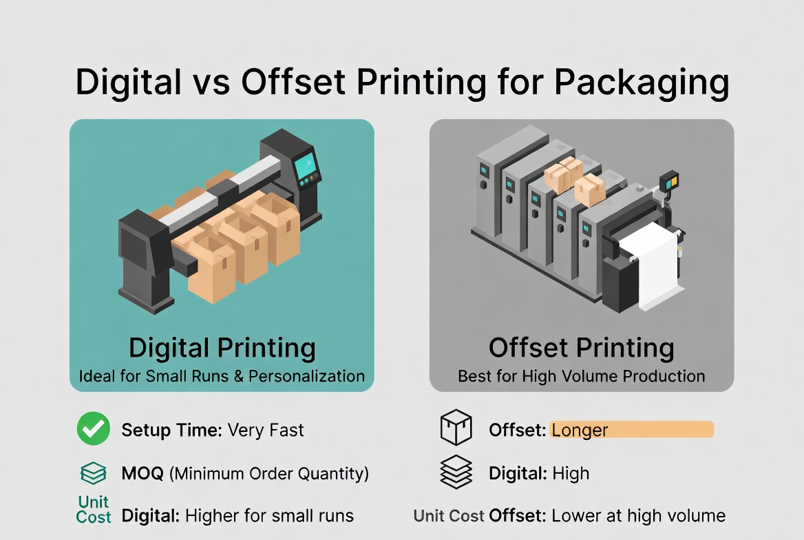 Digital Vs Ofset Packaging Printing