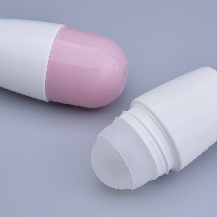 Botella de bola redonda de 50 ml con soporte de PE