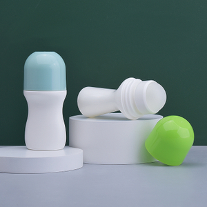 Botella enrollable portátil de tamaño pequeño de 50 ml, bola de rodillo de 35,56 mm