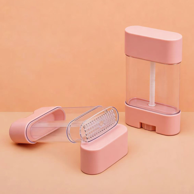 Tubo de barra desodorante cuadrado con relleno inferior, 70g, 108g