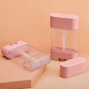 Tubo de barra desodorante cuadrado con relleno inferior, 70g, 108g