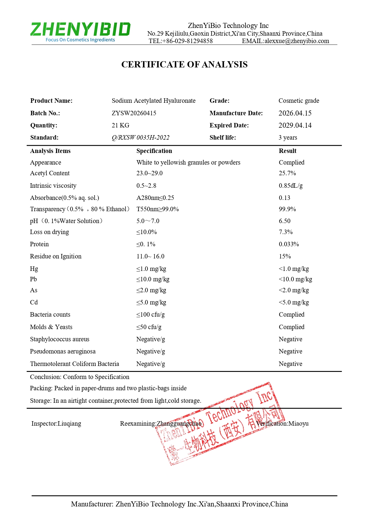 COA of Sodium Acetylated Hyaluronate_page-0001