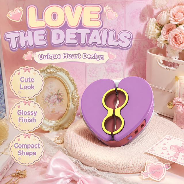 Clip de pez&oacute;n en forma de coraz&oacute;n, clip de pez&oacute;n, decoraci&oacute;n de pez&oacute;n de ni&ntilde;a