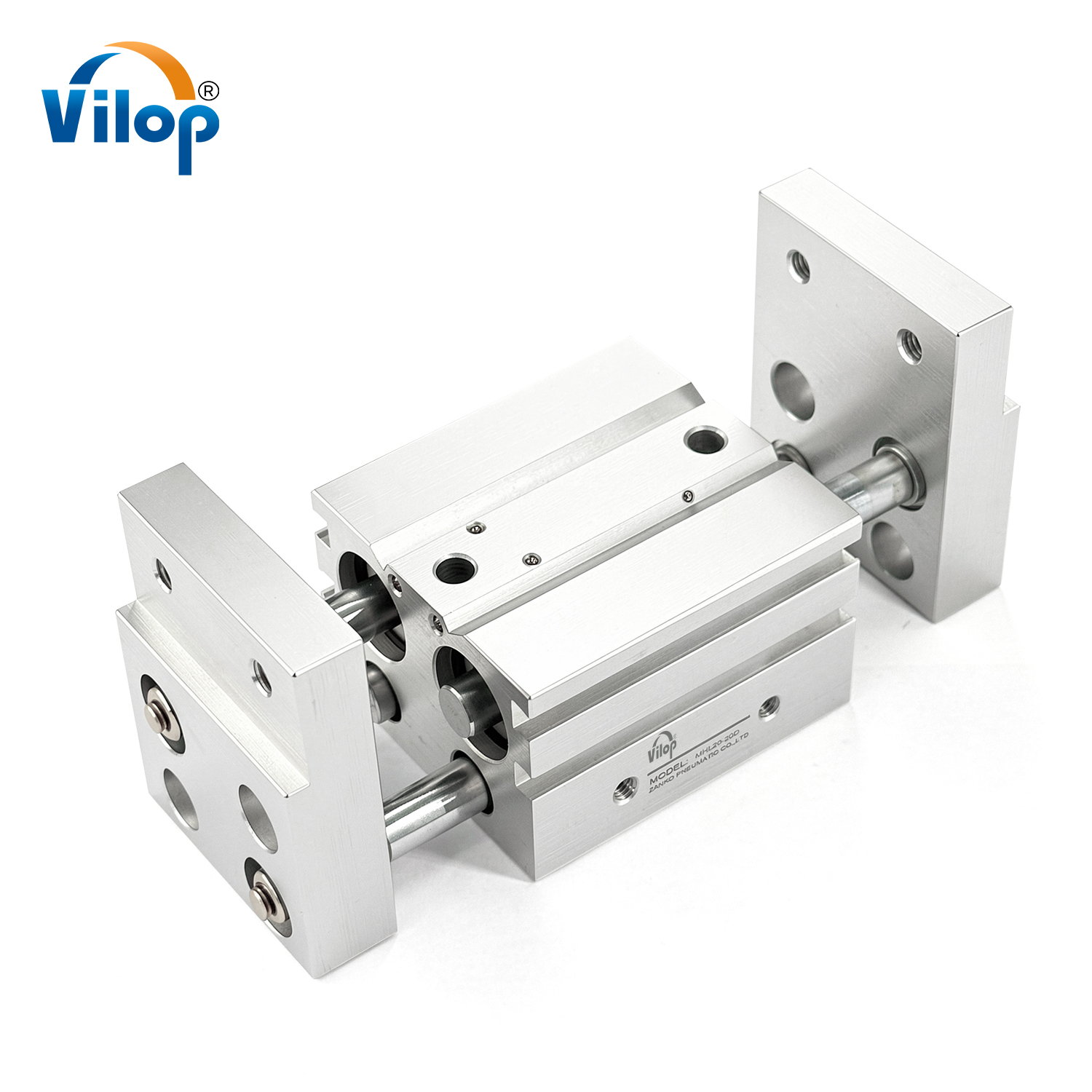 MHL2 Pneumatic Two Finger Gripper Parallel Type Bore Piston Cylinder in 8D 12D 16D 20D 25D Sizes for Farm Industries