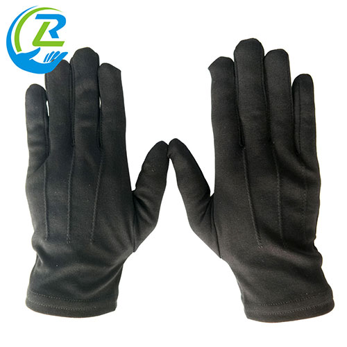 Black Nylon 3 Straps Multi-purpose Uniform Gloves