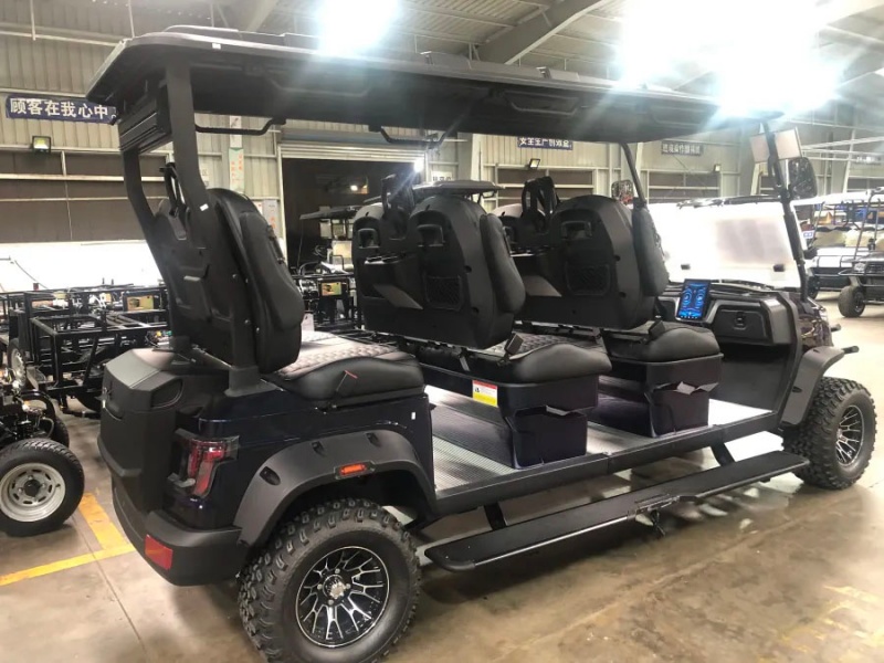 6 Seaters Lithium Battery Golf Cart 6 Kişilik Lityum Pil Golf Arabası